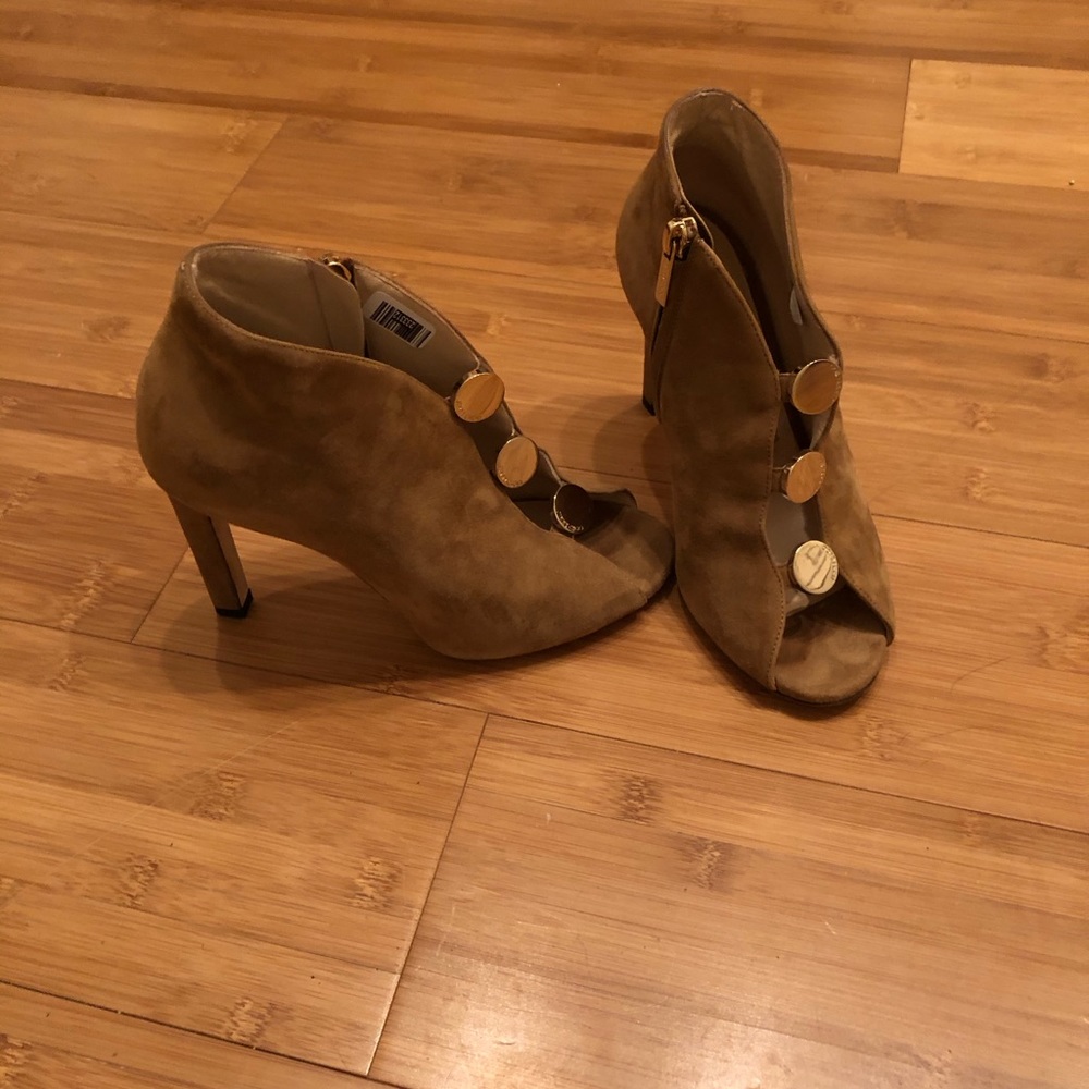 Jimmy Choo Lorna Suede Hazel bootie heels size 5/35